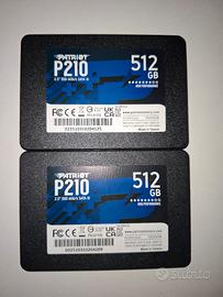 SSD 500 gb coppia