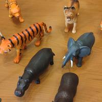 animali in gomma e plastica 