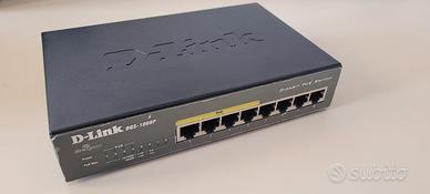 D-Link DGS-1008P Switch Gigabit PoE