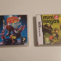 Nintendo DS 2 giochi Mini Ninjas - Chiken Little