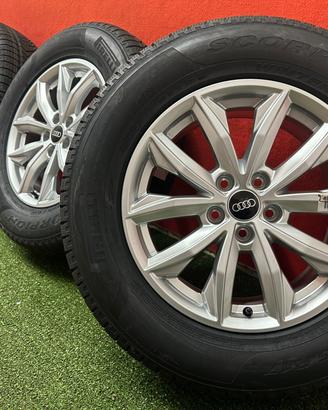 Cerchi Audi Q5 Gomme Invernali Pirelli 235 65 17