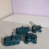 Modellini contraerea e trattore Atlantic scala HO