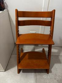 Sedia/Seggiolone Tripp Trapp Stokke in legno