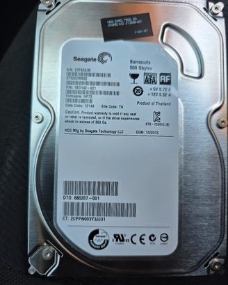 hard disk 3,5 500gb 
