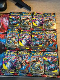 pokémon lotto 12 bustine mega evoluzione ita