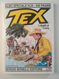 Fumetto Tex I Ribelli di Cuba Albo Speciale N. 24