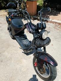scooter elettrico modello chopper 