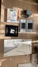 Nintendo DS Lite Silver, completa e con scatola
