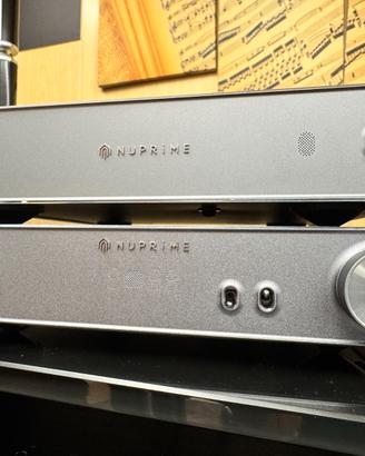NuPrime PRA-9X e STA-9X  Preamplificatore Finale