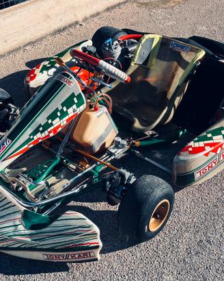 Kart da competizione Tony Kart Vortex 125cc marce