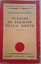 libro Viaggio al termine della notte 1933
