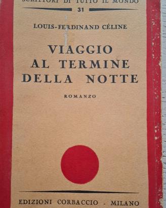 libro Viaggio al termine della notte 1933