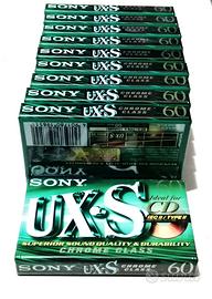10 Cassette Audio SONY UX-S 60