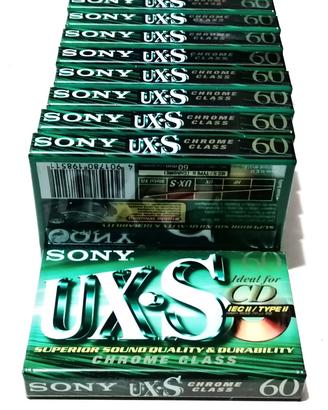 10 Cassette Audio SONY UX-S 60