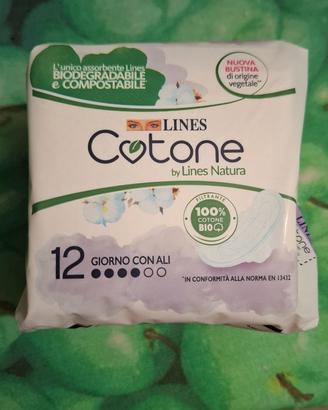 Assorbenti donna Lines Cotone