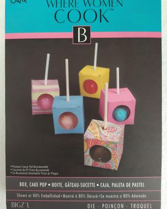 Where Women Cook B BOX CAKE POP fustella 659940