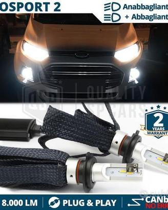 Kit Lampade Led H4 FORD ECOSPORT 2 CANBUS 6500K