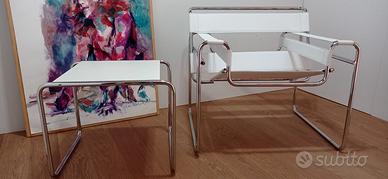 WASSILY  Poltrona B3+ Laccio B9 di MDF ITALIA