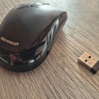 Mouse PC senza fili compatto microsoft