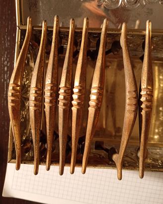 maniglie per mobili in ottone 