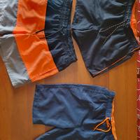 Blocco 3 costumi da bagno a pantaloncino tg. S
