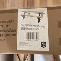 Tavoli Birreria con panche.