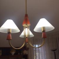 Lampadario a tre luci