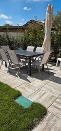 6 Sedie da giardino nuove