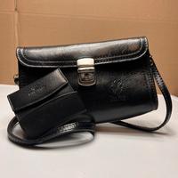 Borsa e portafoglio in vera pelle - Made in Italy