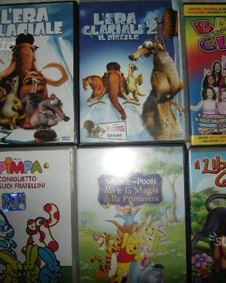 SET di vari DVD per bambini e adulti