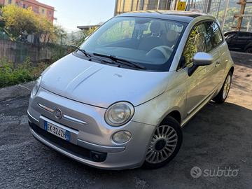 Fiat 500 1.2 benzina lounge 2011 - NEOPATENTATI