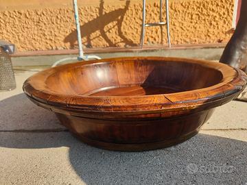 centro tavola in legno fine 800