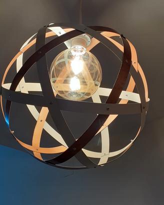 lampadario pentasfera 