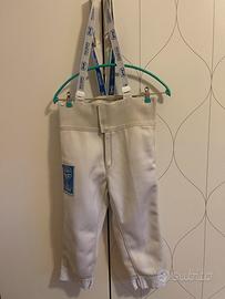 Pantalone scherma Negrini 800N Tg. 42 Mancino