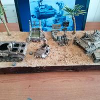 Diorama 1:35 Valentine Mk III e Panzer III KO