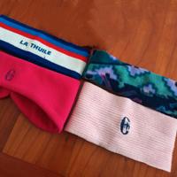 4 fasce da sci per capelli o snowboard sportive