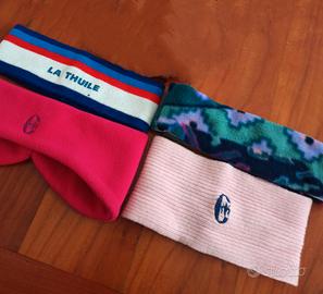 4 fasce da sci per capelli o snowboard sportive