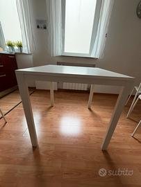 Tavolo Ikea Vihals 74x74 bianco