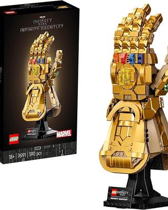 LEGO Marvel Guanto dell’Infinito di Thanos, Kit Mo