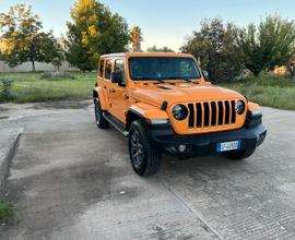 JEEP WRANGLER 4XE SAHARA 80th anniversario