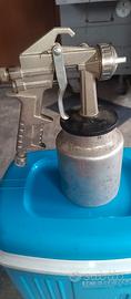 Pistola a Spray per Vernice con Tazza a Sifone