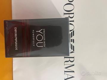 Profumo 50 ml Emporio Armani Stronger with you pow