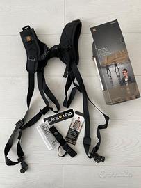 Tracolla per 2 fotocamere blackrapid nuove
