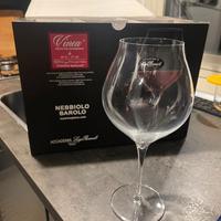 6 calici vino Barolo vetro sonoro TOP