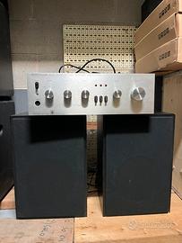 Amplificatore hifi 4 canali + coppia casse