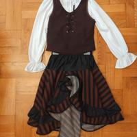 Costume piratessa bambina