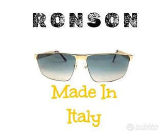 Ronson Occhiali da Sole Uomo Donna Vintage Anni 90