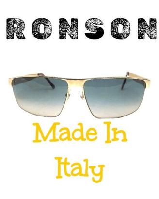 Ronson Occhiali da Sole Uomo Donna Vintage Anni 90