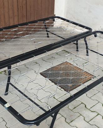2 letti pieghevoli (rete di letto)