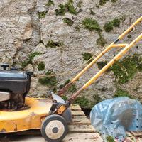 tagliaerba a motore usato, funzionante